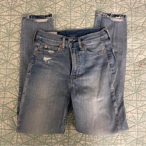 GAP Cigarette High Rise Jeans / Vintage Slim
